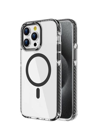 Apple Uyumlu iPhone 12 Pro Kılıf M-safe Şarj Özellikli Airbagli Takılabilir Askı Aparatlı Zore Nana Kapak Siyah