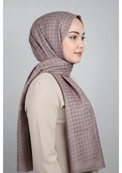 Lady Coco Kendinden Desenli Yaz Esintisi Şal - Desen-01 - Renk-10 -82 Taş-çok Renkli