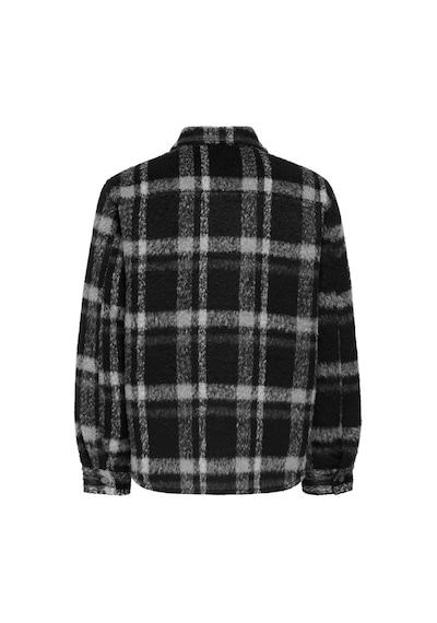 Only & Sons Onsgıo Lf Check Padded Jacket Otw Erkek Black Mont - 22030156 Siyah