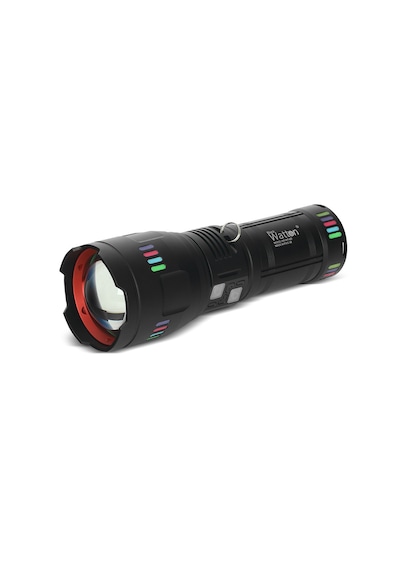 Watton Wt-631 Lazer Etkili 30.000 Lümen Profesyonel El Feneri Siyah