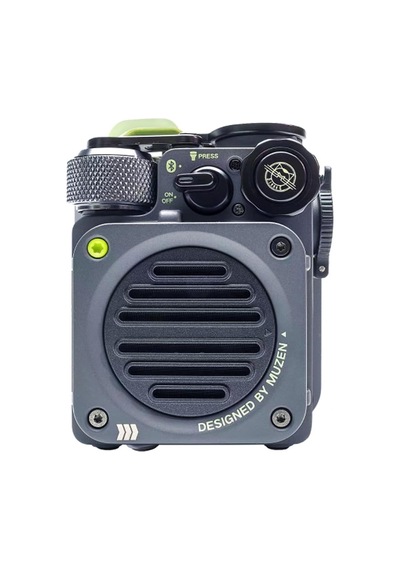 Wild Mini Grey Outdoor Taşınabilir Bluetooth Hoparlör