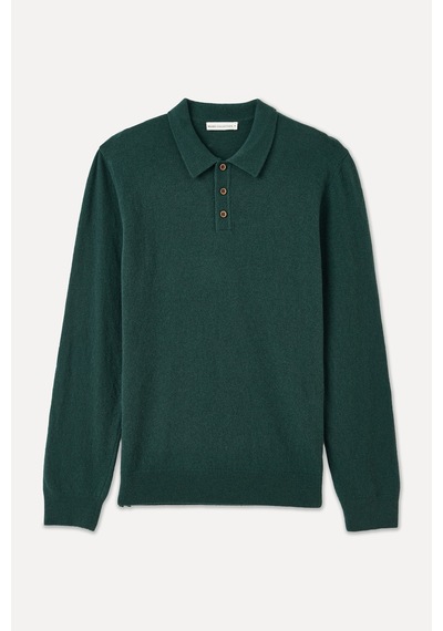 Mudo Erkek Erkek Yeşil Polo Yaka Yünlü Kazak 1262709