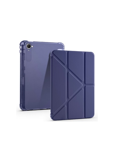 Xiaomi Redmi K Pad Kılıf Zore Tri Folding Kalem Bölmeli Standlı Kılıf Arka Kapak