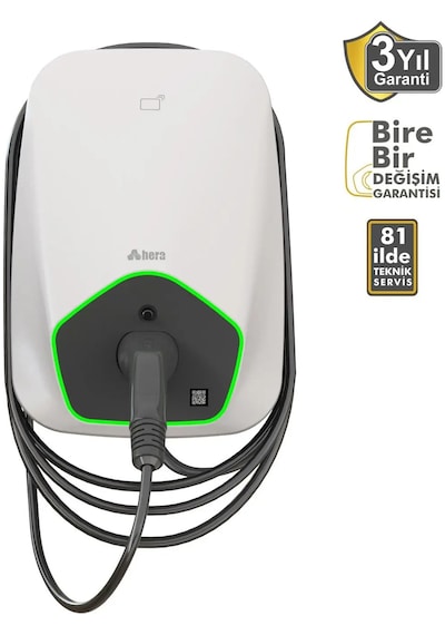Hera Chargepack Bc32a Smart Type2 Kablo 32a 22kw Rfıd Wifi Ethernet Bluetooth 22 kw