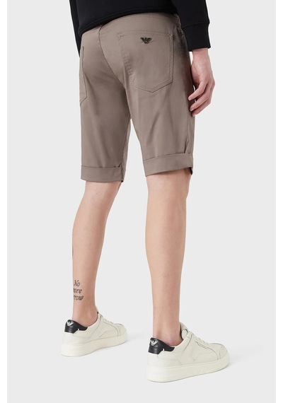 Emporio Armani Erkek Short 8N1Pa6 1Nj7Z 0144 Kahve Kahverengi