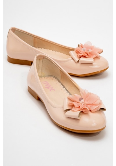 Mnpc Kız Çocuk Pudra Fashion Babet 25y4b10052173 Pudra