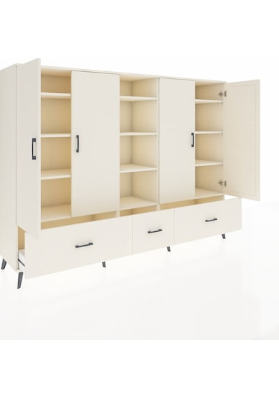 Hyperion Dolap 12 Raflı 3 Çekmeceli 4 Kapaklı 220x44x163 Aytaşı-a Aytaşı-aytaşı Hyperion Dolap 12 Raflı 3 Çekmeceli 4 Kapaklı 220x44x163 Aytaşı-a Aytaşı-aytaşı