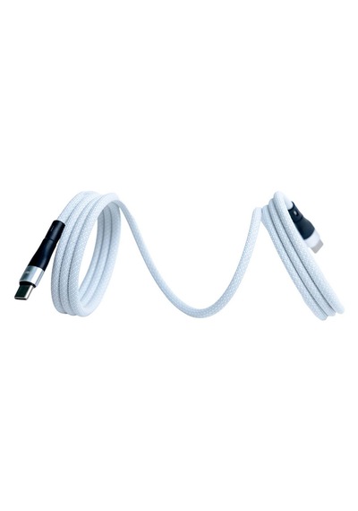 Bmcc-02 Beyaz Manyetik Usb-c-usb-c Kablo 1.5 M, 60 W Hızlı Şarj