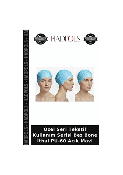 Özel Seri Tekstil Kullanım Serisi Bez Bone İthal Pu-60 Açık Mavi