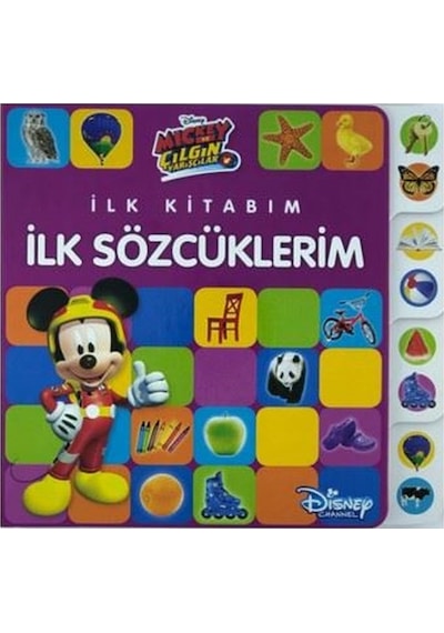 Disney Mickey ve Çılgın Yarışçılar-İlk Kitabım İlk Sözcüklerim- Doğan ve Egmont Yayıncılık