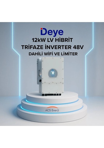 Lexron 12kw Hibrit Trifaze İnvertör Lv