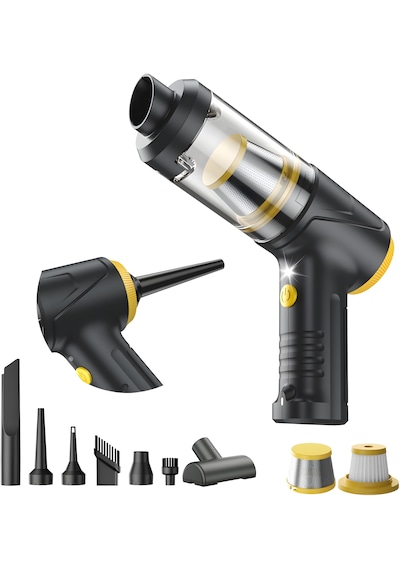 Hilda Lt-145 12000pa Kablosuz El Süpürgesi, Led Işıklı, Hepa Filtreli, 4 Ü 1 Arada Çok Fonksiyonlu 12 000 Pa