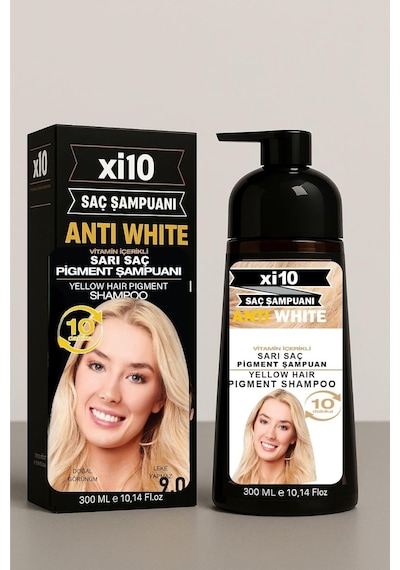 Xi10 Sarı 9.0 Beyaz Kapatıcı Şampuan 300 Ml.