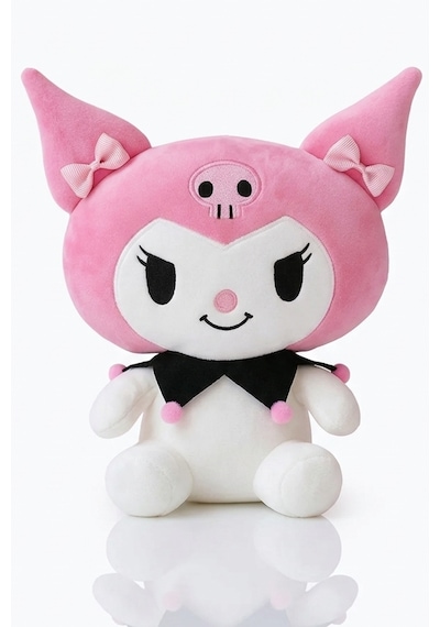 Kuromi Peluş Oyuncak 40cm - Koleksiyonluk & Sevimli Açık Pembe