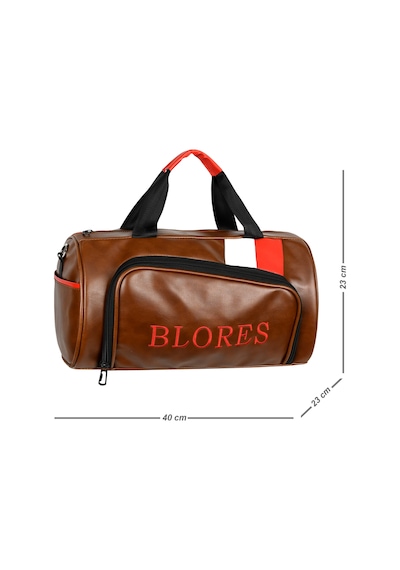 Galb Leather Silindir Spor Canta Telefon Ve Cuzdan Gozlu 28l Sc-11-0005 1.kalıte Full Astar Elite Nova Bag Taba