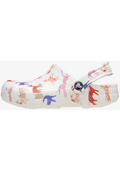 Crocs Classic Character Print Clog K Çocuk Beyaz Clog Terlik 209695-9cd Beyaz