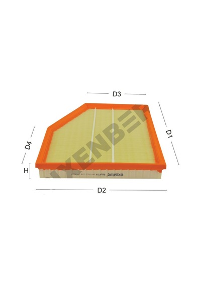 Bmw E60 520y 540i 2007-2010 N43-n46-n62 Hava Filtre Rxa4104 13717797465 C30135lx1640