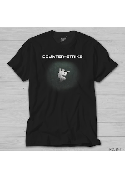Counter Strike Siyah Tişört