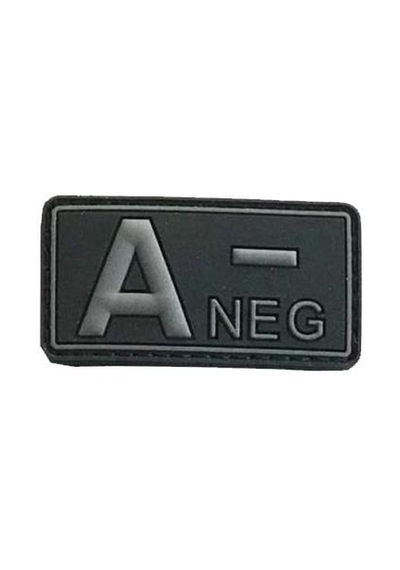 Single Sword Mil Tec Kan Grubu Askeri Arma, Patch A Rh - Siyah