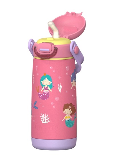 Sipnjoy - Sipsquad Plus Çocuk Su Termosu 480 Ml - Mermaid Dream