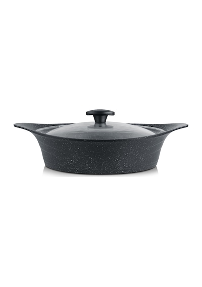 Thermoad Pyro Gri 3 Parça Döküm Tencere Seti 28 Cm
