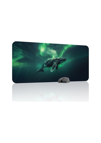 Orka Kaymaz Dikişli Kauçuk Oyuncu Mousepad V1 - 90x40 Xxl Gaming Mouse Pad Fare Altlığı