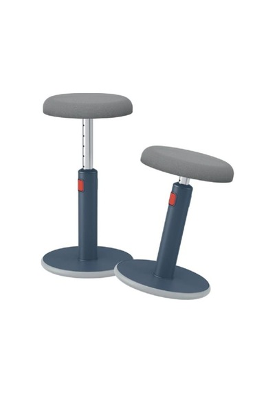 Leitz Ergo Active Hareketli Tabure 2si 1 Arada - Gri - Kod:65180089 Gri