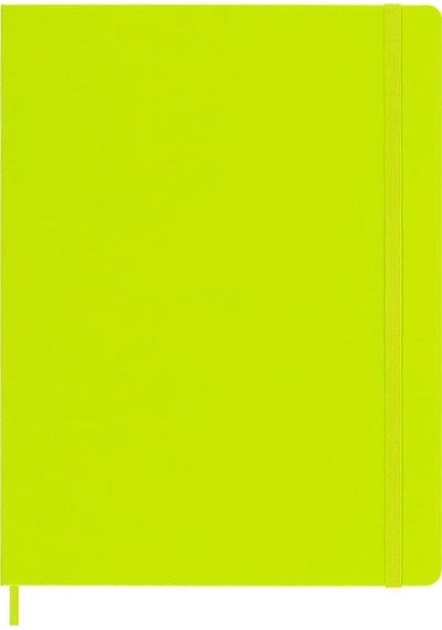 Moleskine Classic Sert Kapak Çizgisiz Defter 19x25 Lemon Green Sarı