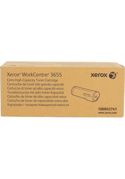 Xerox 3655 25900 Sayfa Ekstra Kapasite Siyah 106R02741 Laser Yaz