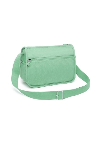 Smart Bags Krinkıl Açık Yeşil Kumaş Kadın Çapraz Askılı Çanta Smb 001