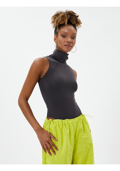 Koton Boğazlı Kolsuz Bodysuit Slim Fit Çıtçıt Kapamalı Antrasit 4wal30013ık 4WAL30013IK924 Antrasit Koton Boğazlı Kolsuz Bodysuit Slim Fit Çıtçıt Kapamalı Antrasit 4wal30013ık 4WAL30013IK924 Antrasit