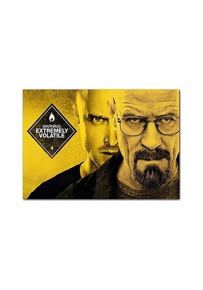 Cakatablo Ahşap Tablo Breaking Bad Dikkat Yüksek Derecede Uçucu
