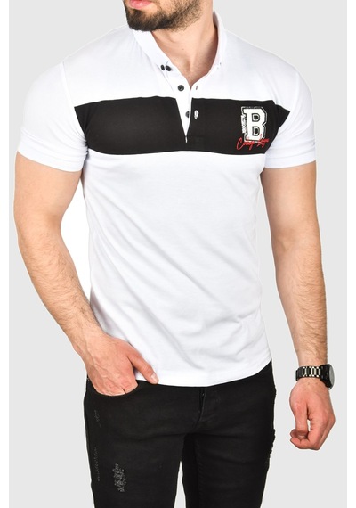 Deepsea Erkek Beyaz Slim Fit Nefes Alan Pamuklu Kumaş Dar Kesim Kıvrılmaz Yaka Polo Yaka Tişört 2503019 Beyaz Deepsea Erkek Beyaz Slim Fit Nefes Alan Pamuklu Kumaş Dar Kesim Kıvrılmaz Yaka Polo Yaka Tişört 2503019 Beyaz