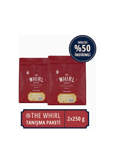The Whirl Tanned 423°F Çekilmiş Kahve 250 G x 2 Adet