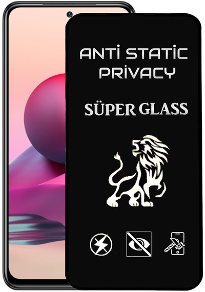 Xiaomi Redmi Note 11 Se Tam Kaplayan Anti Statik Hayalet Süper Cam Ekran Koruyucu
