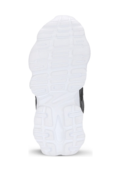 Slazenger Fast Track I Unisex Çocuk Cırt Cırtlı Koyu Gri / Kırmızı Günlük Spor Ayakkabısı