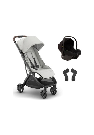 Uppababy Minu V3 Cosmo Travel Sistem Bebek Arabası Savannah - Black