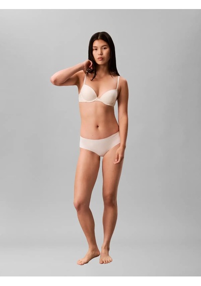 Calvin Klein Push Up Plunge Krem Destekli Dekolte Sütyeni