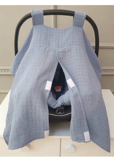 Yuar Baby Anakucağı Örtü Ve Minder Seti Mavi 05d50014424n1-2