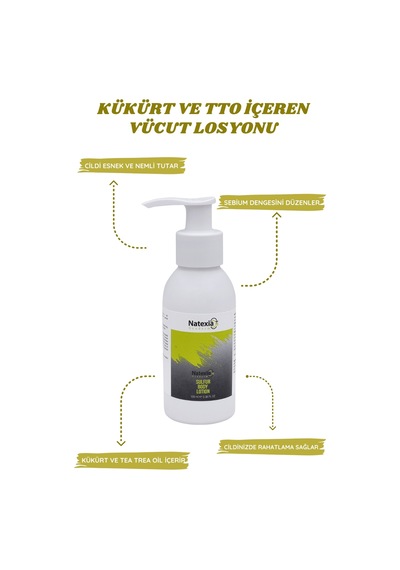 Natexia Çocuklar İçin Scaderm Sülfür&tto Vücut Losyonu 100 Ml