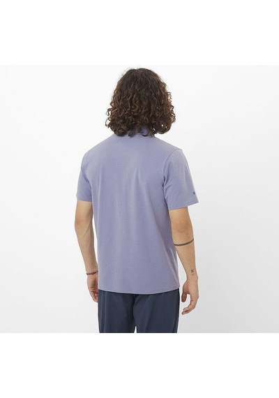 Salomon Lc2439500 Trackline Polo M Erkek Polo Tişört Mavi