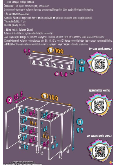Zeta Portmanto Vestiyer Ayakkabılık Duvar Askılı Kapaklı 6 Bölmeli Hol Antre Çok Amaçlı Dolap 100 Cm Zeta Portmanto Vestiyer Ayakkabılık Duvar Askılı Kapaklı 6 Bölmeli Hol Antre Çok Amaçlı Dolap 100 Cm