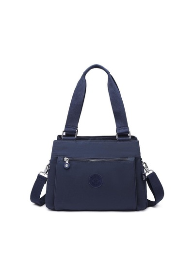 Krinkıl Kumaş Kadın Çantası Smart Bags 1125 Lacivert