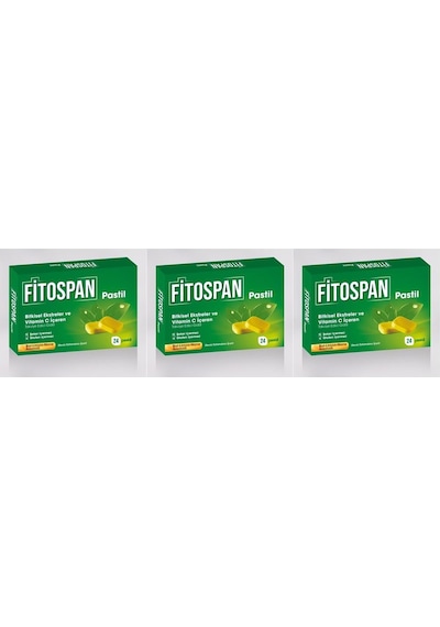 Fitospan Bal Limon Nane Aromalı 24 Pastil 3 Adet