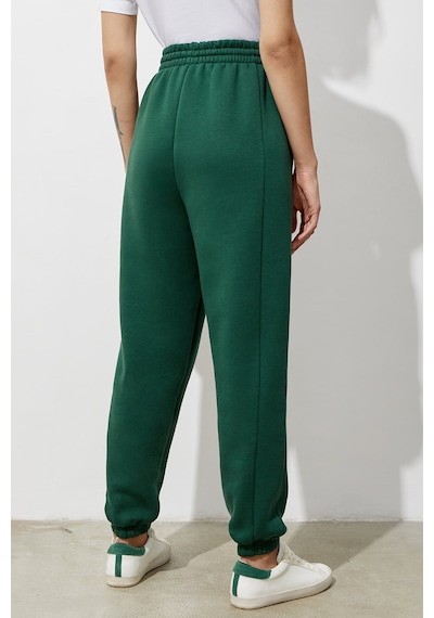 Madmext Kadın Koyu Yeşil Comfort Fit Eşofman Altı Mg1353-koyu Yeşil Koyu Yeşil