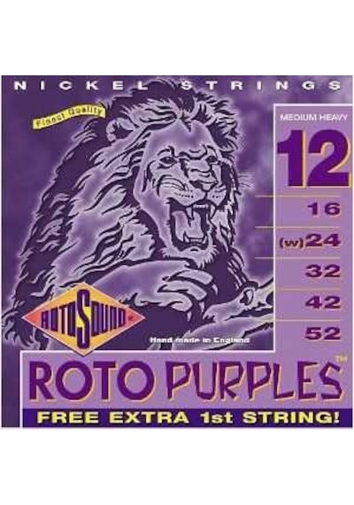 Rotosound R12 Purples Elektro Gitar Teli 12-52
