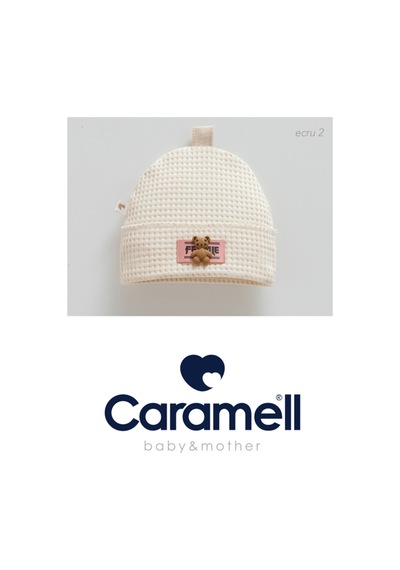 Caramell Barbosa Soft Teddy Şapka Spu1627 Yeni Sezon 2025 Ekru Kız Ekru-kız