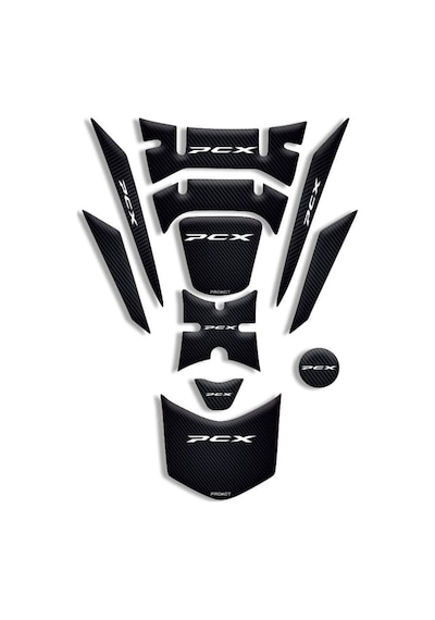 Honda Pcx Uyumlu Tank Pad Full Set 2018-2020 06 Diğer