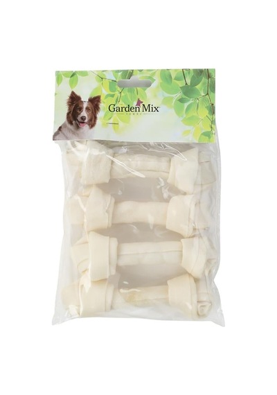 Gardenmıx Beyaz Düğümlü Derı Kemık 5 4lü Paket