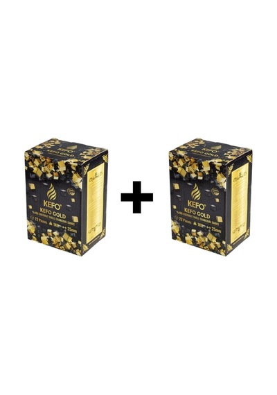 Kefo Gold Nargile Kömürü 25mm 2 Kg